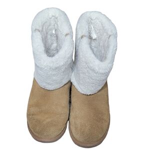 Ugg Koolaburra Size 4 Women's  boots tan fur brown